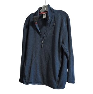 The North Face Men’s XL Navy 1/4 Zip Fleece Pullover Outdoor Hiking Jacket